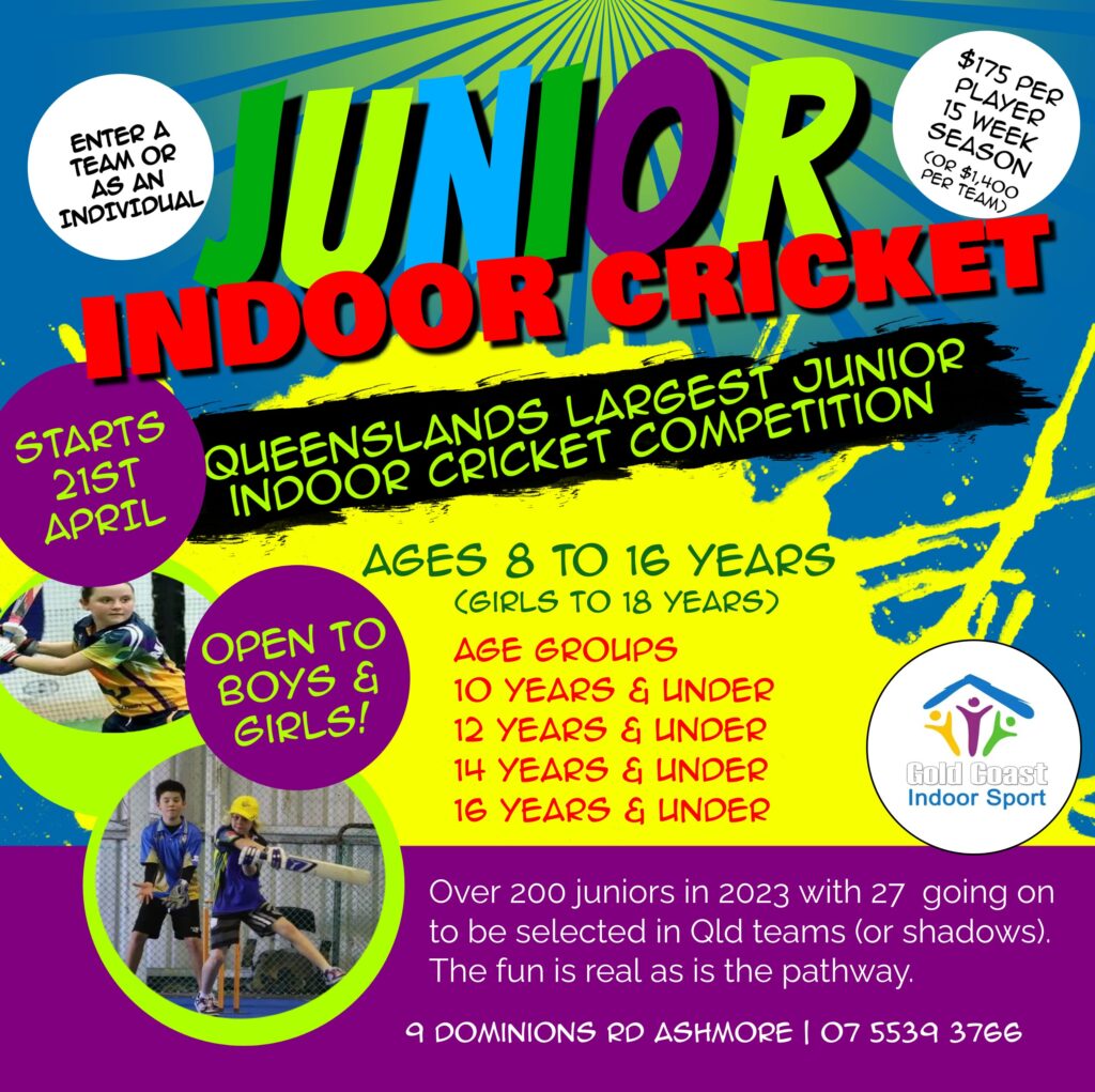 Junior Indoor Cricket 2024